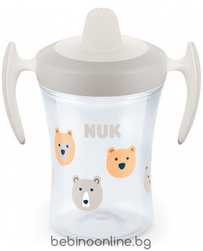 NUK Evolution - Trainer Cup чаша  230 ml, сива 255.386