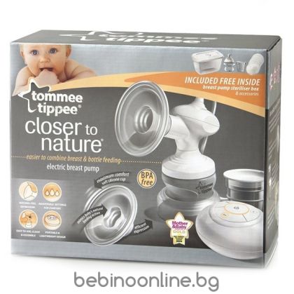  Tommee Tippee  Електрическа помпа за изцеждане на кърма made for me 0185