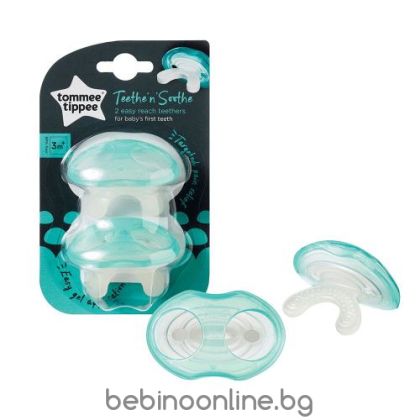 TOMMEE TIPPEE Чесалка етап 1 3+м ТЮРКОАЗ TT.0104