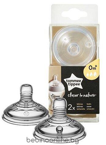  Tommee Tippee Биберони Easi Vent Variflow 3 капки 0м+   0010