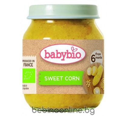 BABYBIO Био Зеленчуково пюре Сладка Царевица 130г