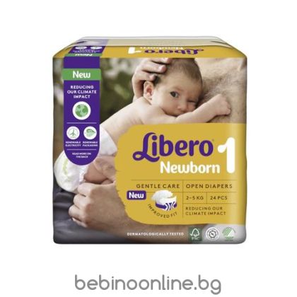 LIBERO  Newborn пелени 1 (2-5кг) х28 бр