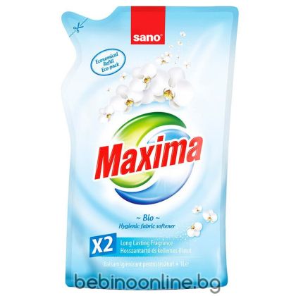 SANO  Maxima Bio Омекотител 1л св,син