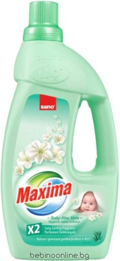 SANO Maxima Baby Aloe Vera Омекотител 2 л ЗЕЛЕН