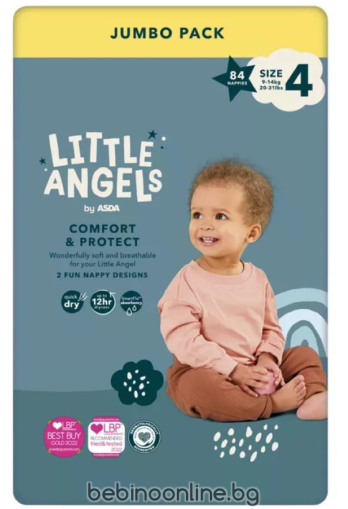 LITTLE ANGELS ПЕЛЕНИ  4 (9-14 кг) 84 бр