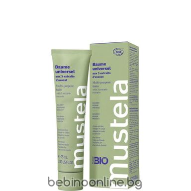 Mustela Organic Mултифункционален балсам с авокадо x75 мл 7185