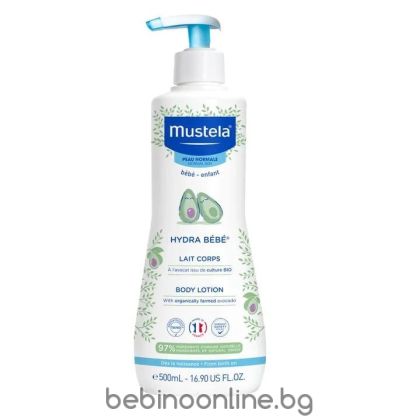 Mustela Hydra Bebe Хидратиращ лосион за тяло за нормална кожа 500 мл /5501/