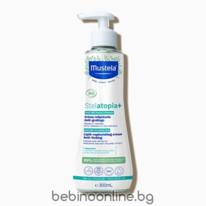 Mustela STELATOPIA  крем с помпа/много суха кожа/ 300 мл  /9875/