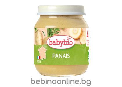 BABYBIO БИО пюре Пащърнак 4+ мес. 130 г