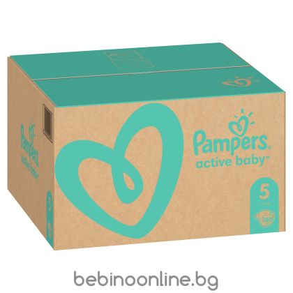 PAMPERS ACTIVE BABY Пелени 5-Junior (11-16кг) 150 бр. КАШОН