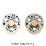 BIBS Liberty COLOUR Bobo Ivory, 2 бр. Биберони 6-18 месеца/ 12020101/