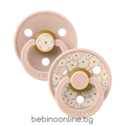  BIBS Studio COLOUR Jasmine, Blush Mix, 2 бр. Биберони 0-6 месеца/11017103/