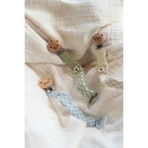 BIBS Клипс за Залъгалка Baby Blue/Ivory/ 9401112/