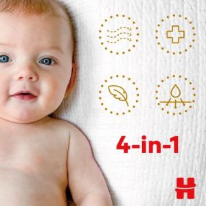 HUGGIES EXTRA CARE Еднократни пелени 1-ца (2-5 кг) 26 бр./пак