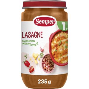 SEMPER ЯСТИЕ Лазаня 1+ години 235 г код 9767