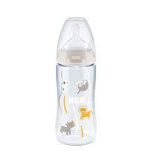 NUK FIRST CHOICE PP Шише със силиконов биберон 300 мл. Termo control MIX 741.926