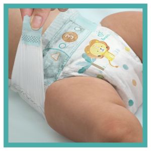 Pampers Active baby -Еднократни пелени, Размер 4 (7-14 кг.), 58 бр./пак.