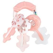 KIKKABOO Дрънкалка Keys Pink /Blue 31303020041