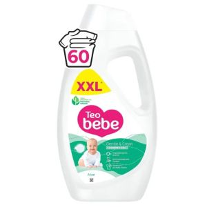 ТЕО БЕБЕ Gentle & Clean Aloe Течен перилен препарат с алое 2.7 л./60 пранета