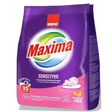 SANO Maxima Bio  Sensitive Прах за пране 1.25 кг./35 пранета/
