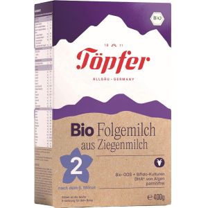 Topfer Lactana Bio  мляко за кърмачета от 6 до 12 мес.400гр/НОВА ФОРМУЛА/