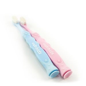 NANO-B Nano-b Антибактериална детска четка за зъби Сребро 0-3г розова код 1063