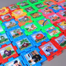 ВЕГА ТОЙС бебешка играчка  Конструктор-кубчета с картинки и думички на български език  код 9783