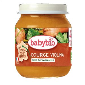 BABYBIO БИО ЗЕЛЕНЧУКОВО ПЮРЕ след 4 месец ТИКВА „ЦИГУЛКА“