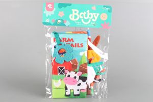 ВЕГА ТОЙС  Мека бебешка текстилна книжка   код 200776226