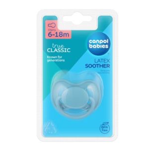 CANPOL Каучукова залъгалка-черешка , Nude, 6-18м.23/224/сив,бежов,син/