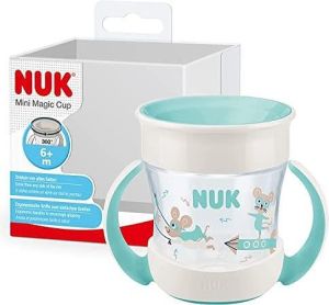 NUK Чаша mini Magic Cup 360 6мес.160мл. НЕУТРАЛНА 255.607
