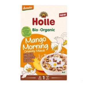 HOLLE BIO  Деметер хрупкаво пълнозърнесто мюсли манго 200г 12м+  210761