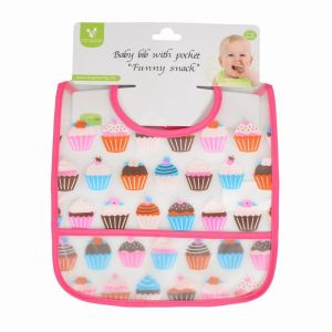 CANGARO  Лигавник водоустойчив найлонов -Funny Snack розов 1001