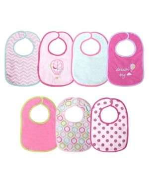 LORELLI Комплект текстилни лигавници с налон ,7 броя ,ЗА МОМИЧЕ,10260240003