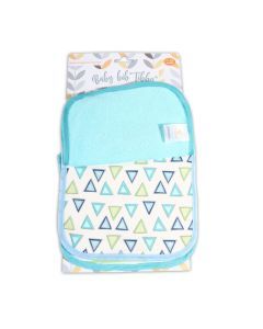 CANGARO Лигавник Tibby с велкро ГОЛЯМ, Tibby, 3 броя, сини,106855