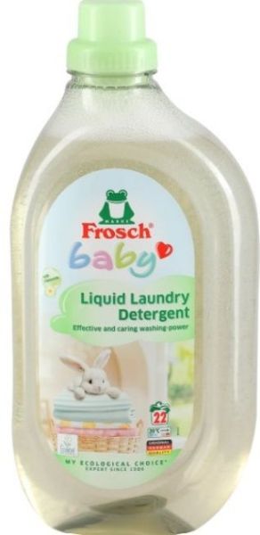 FROSCH BABY Течен перилен препарат за бебешки дрехи за 21 пранета, 1.5 л