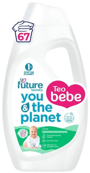 ТЕО БЕБЕ Future Aloe Течен перилен препарат с алое 2.7 л./67 пранета