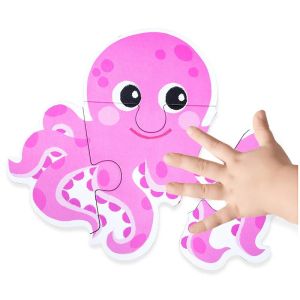 ВЕГА ТОЙС Дървени пъзели в метална кутия  201515988