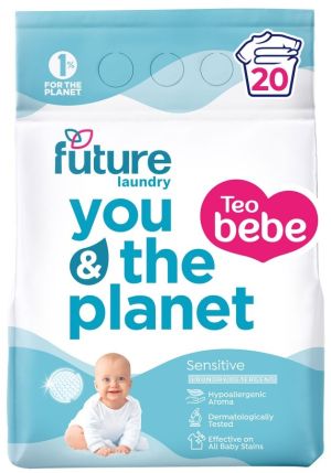 ТЕО БЕБЕ FUTURE  Перилен препарат на прах  Sensitive, 20 изпирания, 1.5 kg.
