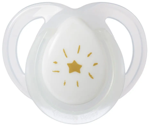 TOMMEE TIPPEE Ортодонтични залъгалки  Night Time, 0-6 м, 2 броя, звезда/луна 0248