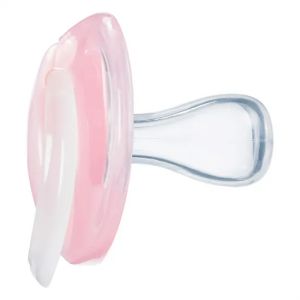 TOMMEE TIPPEE Ортодонтични залъгалки Night Time розово, 2 бр.0-6м    0277