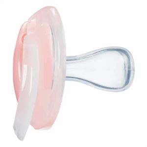 TOMMEE TIPPEE Ортодонтични залъгалки Night Time розово, 2 бр.0-6м    0277