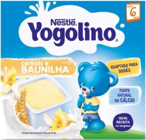 NESTLE YOGOLINO  Млечен десерт  с ванилия ,6м.+, 4бр. x 100 гр.в опаковка 5667