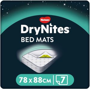 HUGGIES DRYNITES Протектори за легло 78 см/ 88 см 7 бр./пак.