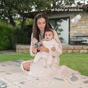 LORELLI Двулицево Детско ТЕРМО КИЛИМЧЕ за игра 180-200 см. СИНЬО   10300490001