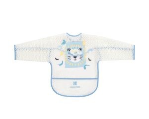 KIKKABOO Непромокаем лигавник с ръкави и джоб Arty Blue  31303030059