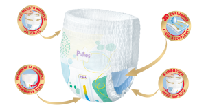 PUFIES  FASHION ГАЩИ 4 Maxi Pack  (9-15) МEGA PACK-88 бр