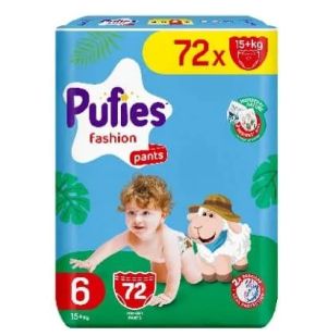 PUFIES FASHION   ГАЩИ  6 Extra large (15+)МEGA PACK 72 бр