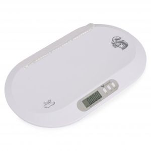 CANGAROO Електронна везна за бебета Peanut white 112673