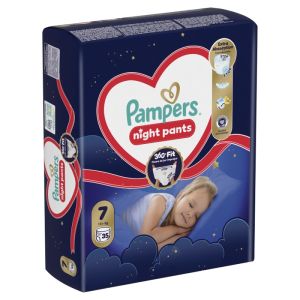 PAMPERS  гащички Night Размер 7  /15+кг/ 35 бр.